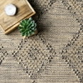 thumbnail image 6 of nuLOOM Britta Textured Diamond Tassel Area Rug, 6' x 9', Beige, 6 of 9