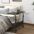 thumbnail image 4 of SOGES Computer Desk Adjustable Movable Laptop Built-in Slot For Bed and Sofa Writing Desk, Black, 4 of 9