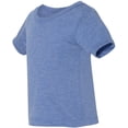 thumbnail image 2 of BELLA+CANVAS T-Shirt à Manches Courtes pour Bébé, 36, Bleu Triblend, 2 of 3
