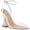 Clear, variant on Steve Madden Womens Zelie Faux Leather Ankle Strap Block Heels