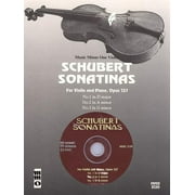 Music Minus One (Numbered): Schubert - Sonatinas: Violin Play-Along Pack (Other)