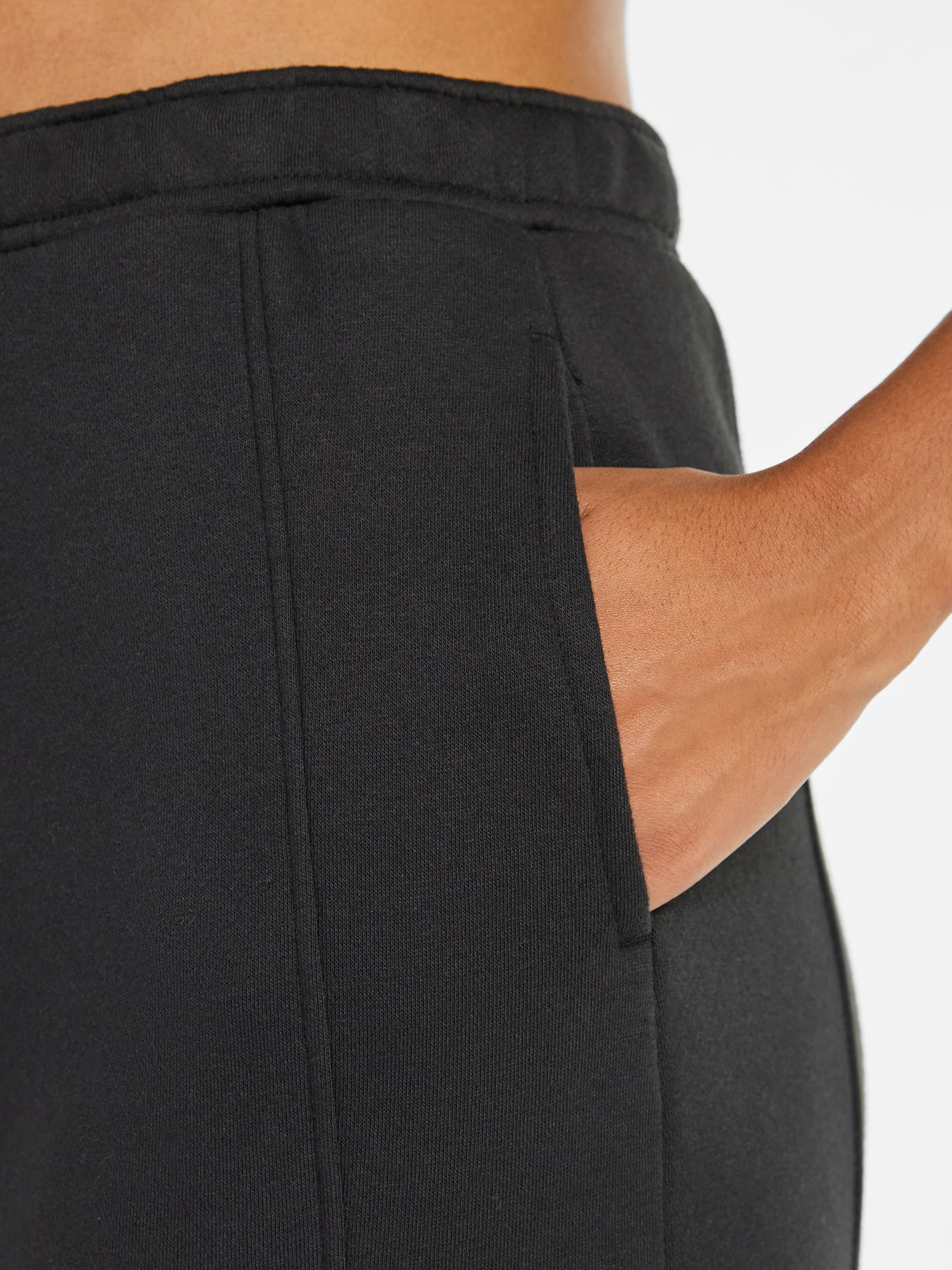 Athletic Works Women's and Women's Plus Fleece Barrel Leg Pants, Sizes XS-4X