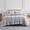 Vilano Plaid Grey, variant on Southshore Fine Living, Inc. Vilano Plaid Collection - King Comforter Set, Premium Bedding, All-Season Down Alternative, Soft Coverlet, Oversized 3-Piece California King Size Comforter Set, Blue