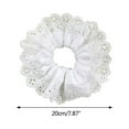 thumbnail image 4 of Yokua Handmade Lace Scrunchies Hair Ties Wrist Band Hair Accessories for Daily Wear, 4 of 20