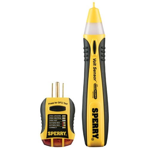 Sperry Instruments STK001 NonContact Voltage Tester (VD6504) & GFCI