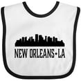 thumbnail image 3 of Inktastic New Orleans Louisiana Skyline Boys or Girls Baby Bib, 3 of 4