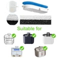 thumbnail image 4 of Filtros para fuente de agua para gatos, repuesto de elemento filtrante FT666, filtro de carbón activado para bebederos automáticos para mascotas, accesorios, 4 of 5