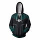thumbnail image 2 of Sudaderas con capucha de capitán Marvel para hombre, Sudadera con capucha de Carol Danvers, ropa de calle de estilo Cosplay, ropa de calle, 2 of 5