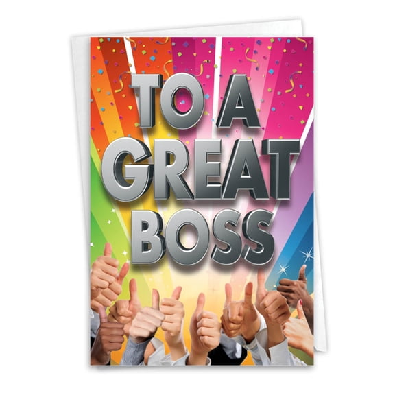 NobleWorks Funny Birthday Greeting Card w/ 5x7 Envelope (1 Card), For Men, Women, Bday Make A Wish 9735