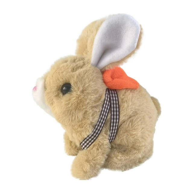 My Realistic Interactive Bunny Toy Handmade Lifelike Jumping Twitching and Ears Kids