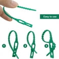 thumbnail image 3 of 100 Pieces Adjustable Garden Plant Twist Ties, Reusable Ties Gardening Ties, Reusable Garden Plant Twist, 3 of 6