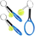 thumbnail image 6 of unbranded 3 Pcs Lanyard Chain Tennis Keychain 9.00X3.50X0.60CM Blue, 6 of 8