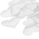 thumbnail image 4 of 100 Piezas Corazones de Esponja Forma de Decorativo DIY Artesanía Blanco 5cm, 4 of 9
