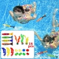 thumbnail image 1 of onlyliua Ofertas Flash Buceo Bajo El Agua Natación Piscina Colorida Anillo de Lavabo Entrenamiento Bajo El Agua Juguete Divertido, 1 of 7