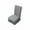 Dark Gray, variant on Stretch Dining Chair Covers Universal Fit - Soft Flocked Seat Protector with Full 360 Coverage for Home Furniture Protection and Durability
