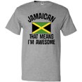 thumbnail image 3 of Inktastic Jamaica Awesome Jamaican T-Shirt, 3 of 5