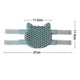 thumbnail image 5 of Multi Functional Catnip Flavor Corner Massage Glove Tool For Kitten Puppy Relaxing, Extra Soft Silicone Pins Handy Hair Shedding Trimming, 5 of 5