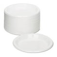 thumbnail image 2 of Plastic Dinnerware, Plates, 9" Dia, White, 500/Carton | Bundle of 10 Cartons, 2 of 5