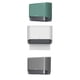 thumbnail image 3 of Inteprter Caja de almacenamiento con soporte para pañuelos, contenedor de papel higiénico de gran capacidad, caja organizadora de servilletas Juegos de accesorios de baño Blanco, 3 of 6