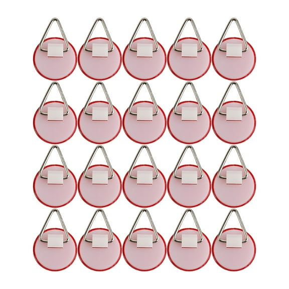 Clearance Household hooks under $5,2.2cm Adhesive Plate Holder Hook Plastic Hanging Plate Hook Circular Large Plate Adhesive Hook 1PC