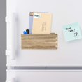 thumbnail image 3 of MyGift Rustic Torched Wood Magnetic Organizer Bins, Set of 3, 3 of 5