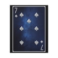 thumbnail image 3 of Seven Of Spades Space Background Playing Card Canvas Wall Art for Home Decor Ready-to-Hang, 3 of 18