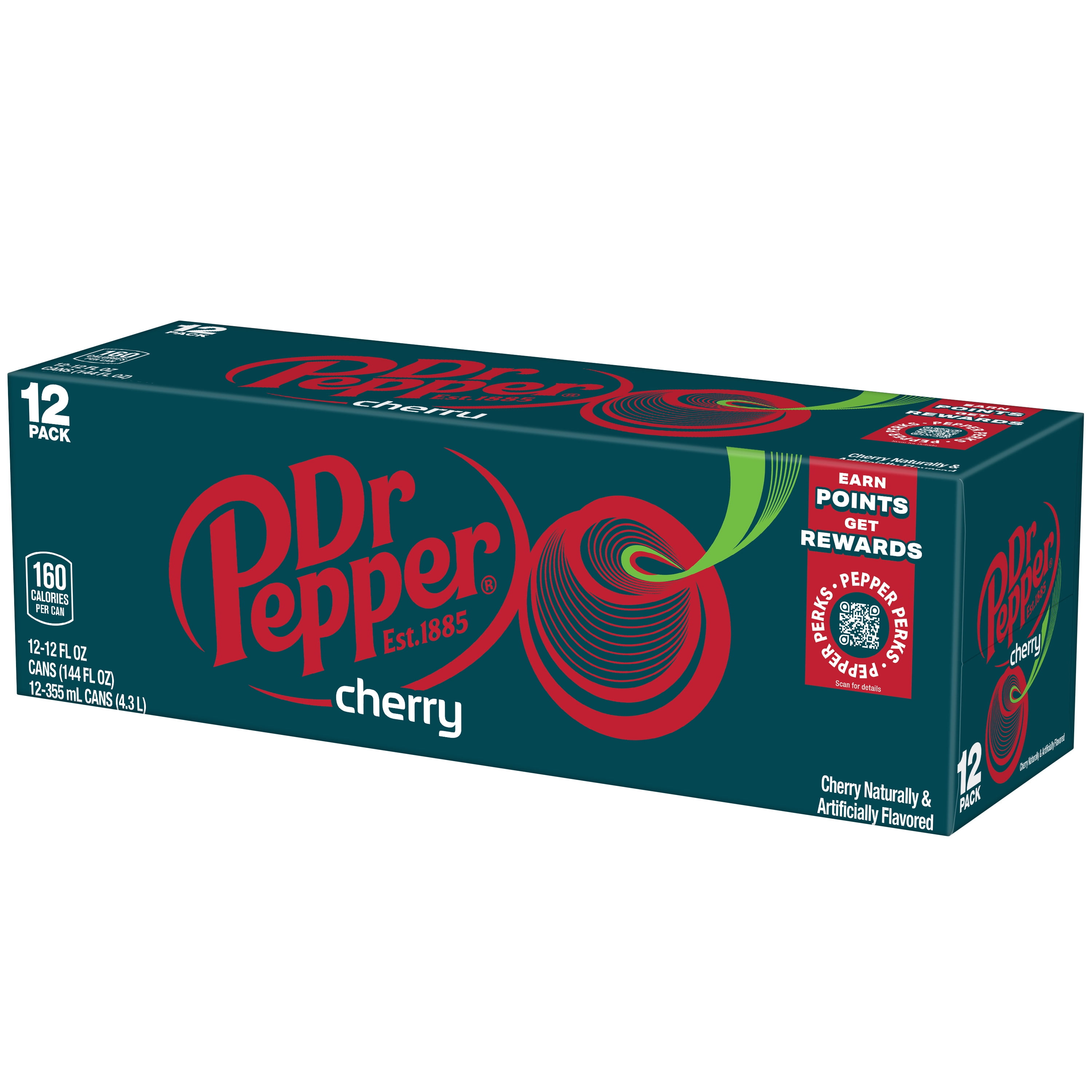 Buy Dr Pepper Cherry Soda, 12 fl oz cans, 12 pack Online at Lowest ...