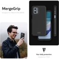 thumbnail image 6 of TUDIA MergeGrip Motorola Moto G 5G 2023 Case Military Grade Drop Tested - Matte Black, 6 of 6