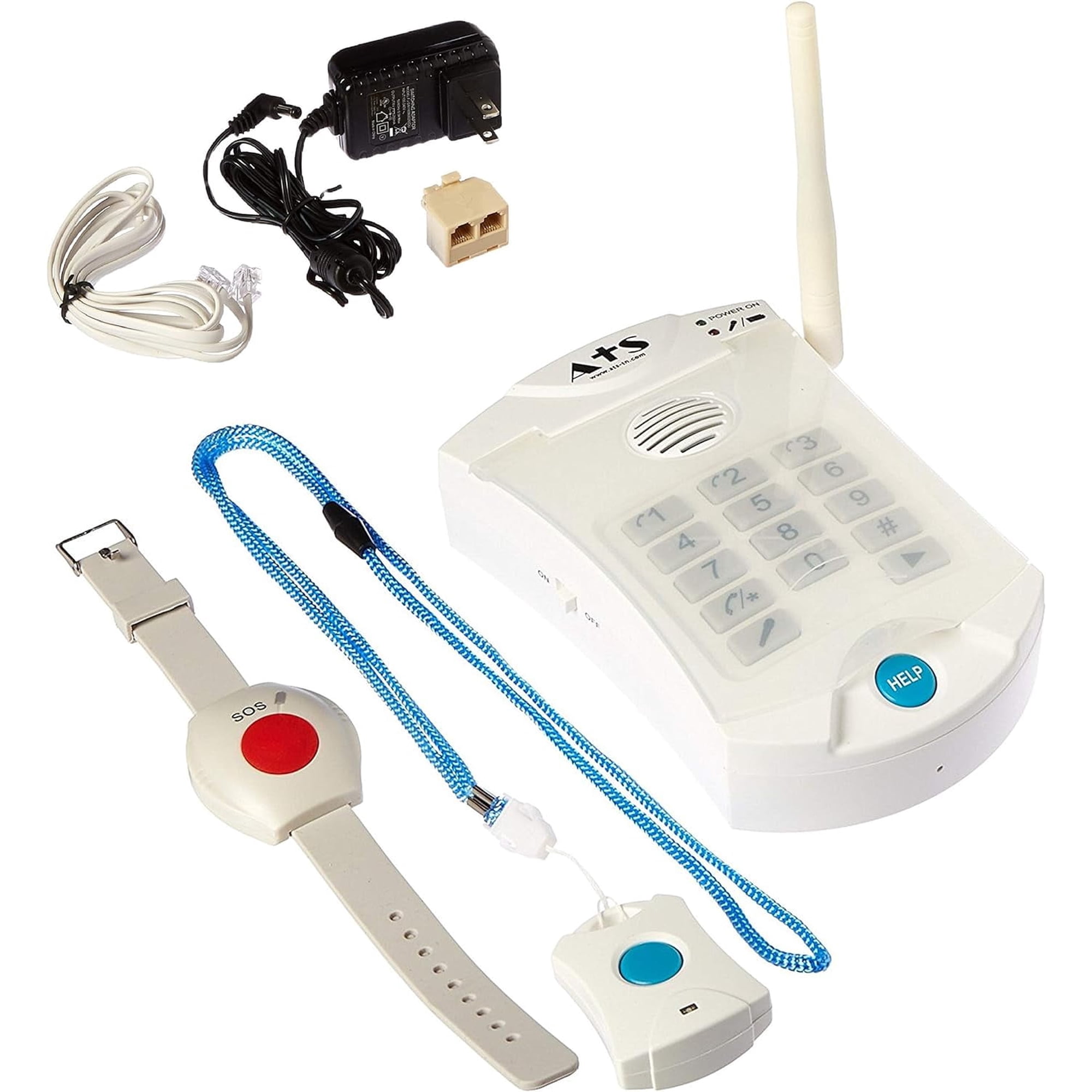 Senior Life Guardian No Monthly Fee Medical Alarm Emergency Alert Phone System No Monthly Charges HD700j | One Payment for Life
