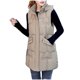 thumbnail image 4 of Puntoco-Chaqueta de mujer a la moda, abrigo con bolsillo, Chaqueta larga de invierno sin mangas, chaleco de algodón, liquidación de Navidad Puntoco Puntoco-5014, 4 of 6