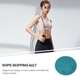 thumbnail image 3 of CTIRCHIU Fitness Exercise Mat Shock Absorbing Jumping Mat TPE Blue for Adult Workout 1Pcs, 3 of 6