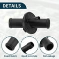 thumbnail image 4 of Conector de manguera de calefacción HVAC Unique Bargains para Mercedes-Benz E300 3.0L 1996-1999 No.2108320015, 4 of 7