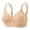 Beige, variant on Women’s Plus Size Adjustable Shaping Bra – Comfortable Breathable Thin Molded Cup, Wireless, for Large Bust Beige 44