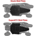 thumbnail image 4 of SuperATV Can|Am Maverick X3 (See Fitment) Full UTV Skid Plate|1/2? Thick Proprietary ARMW Material|Full Front to Back Protection|Drain Ports for Easy Clean|Up|Additional Plate Supports|FSP-CA-X3, 4 of 8