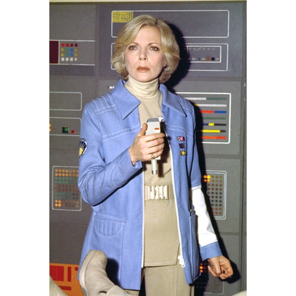 Space: 1999 Barbara Bain 24x36 Poster Blue Jacket