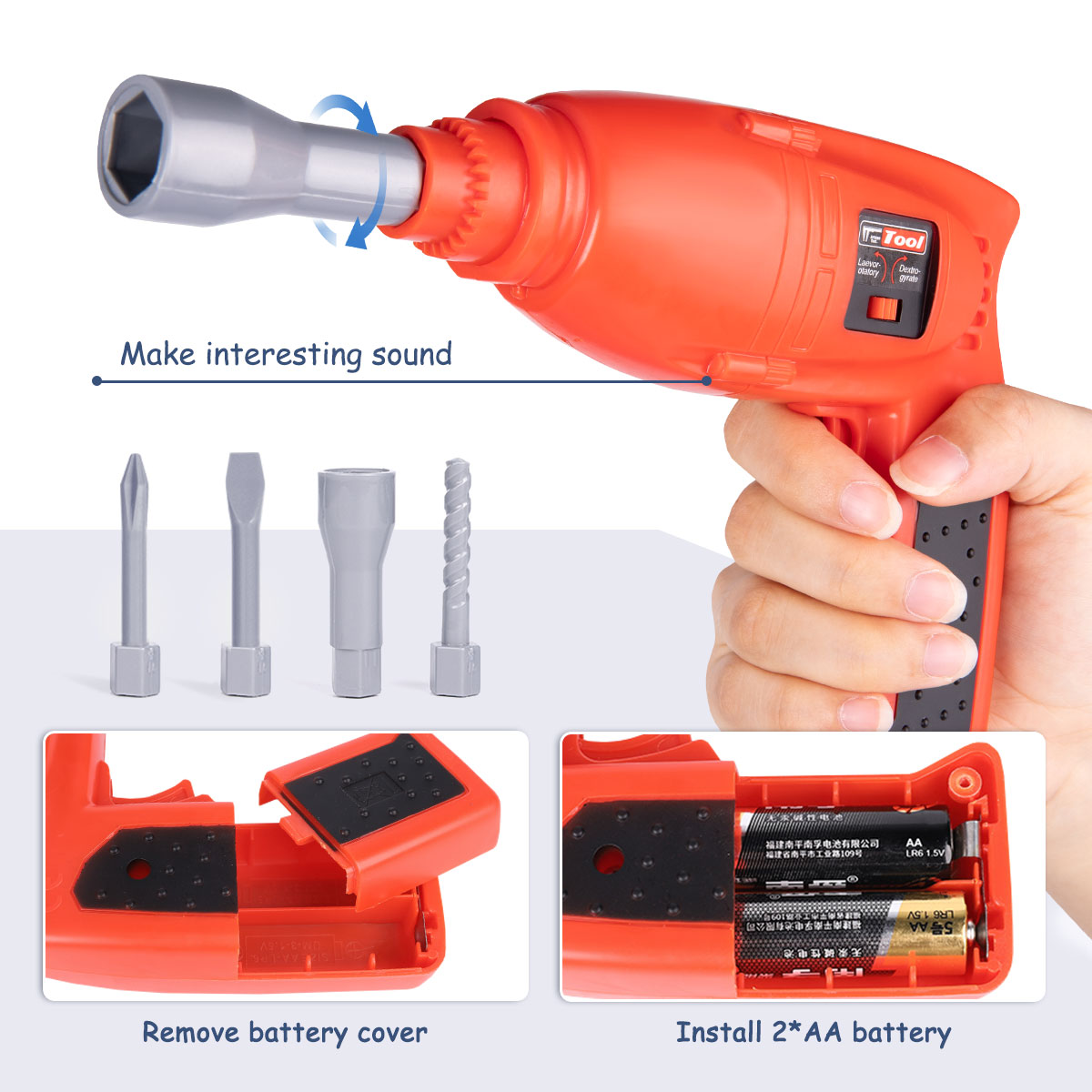 Xueyu Kids Tool Bench Set with Electric Drill photo 5