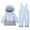 Blue, variant on Snow Suit for Girls Girls Snowsuit Set - 2 Piece Heavyweight Insulated Ski Jacket and Snow Pants Overall Bibs for Girls 1Y,2T,3T,4T,5T(Pink,1-2 Years)