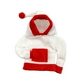 thumbnail image 4 of Funda para pomo de cambio de marchas automático, decoración navideña, bonita funda con capucha para cambio de marchas blanco, 4 of 9