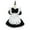 Black, variant on Lilgiuy Women's Bavarian Bar Maid Costume for Carnival Time