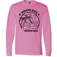 thumbnail image 3 of Inktastic Summer Vacation Mode St. Augustine Beach Florida Long Sleeve T-Shirt, 3 of 5