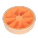thumbnail image 1 of Cubitera de silicona con tapa en forma de naranja con 8 compartimentos, frigorífico St. BPA, para refrescos, zumos de leche, cócteles y bebidas. Sailing Electrónica, 1 of 4