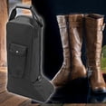 thumbnail image 4 of Rongfmy Horse Riding Tall Boot Bag with Handle Protector Portable Organizer Storage Bags, 4 of 9