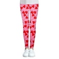 thumbnail image 4 of Yuyuekeji 3 Packs Teen Girls Stretch Leggings Kids Soft Pants Size 4-12 Years, 4 of 5