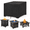 Square - 28"L x 28"W x 25"H, variant on Rectangular Fire Pit Cover 42x24 Inch - Upgraded 600d Heavy Duty Waterproof Uv & Resistant Propane Table Black