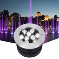 thumbnail image 4 of AC12V 9W White LED Waterproof Pool Light IP68 Underwater Lamp for Park Fountain Swimming Pool, 4 of 8