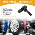 thumbnail image 2 of Unique Bargains No.28103FJ000 Tire Pressure Sensor for Subaru Legacy?2014-2019 TPMS Sensor 1 Pc 433MHz, 2 of 7