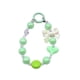 thumbnail image 5 of Correa de muñeca para teléfono, cadena con dije para teléfono, llavero con cuentas, pulsera con cordón para teléfono celular para mujer Verde, 5 of 8
