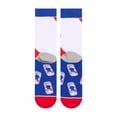 thumbnail image 3 of Cool Socks – Pabst Blue Ribbon Crew Socks – Size Large for Men & Women – Official Beer Graphic –, 3 of 4