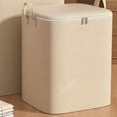 thumbnail image 6 of VALSEEL Heavy Duty Storage With Reinforced Handles Extra Large Storage Bags For Clothes Tote Bag Double Zipper For Space Saving Travel, 6 of 7