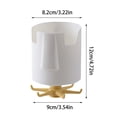 thumbnail image 3 of Ovzne Funny Face Shape Glasses Storage Rack At The Door Desk Dormitory With Storage Rack Rotating Hook Storage On Clearance, 3 of 5